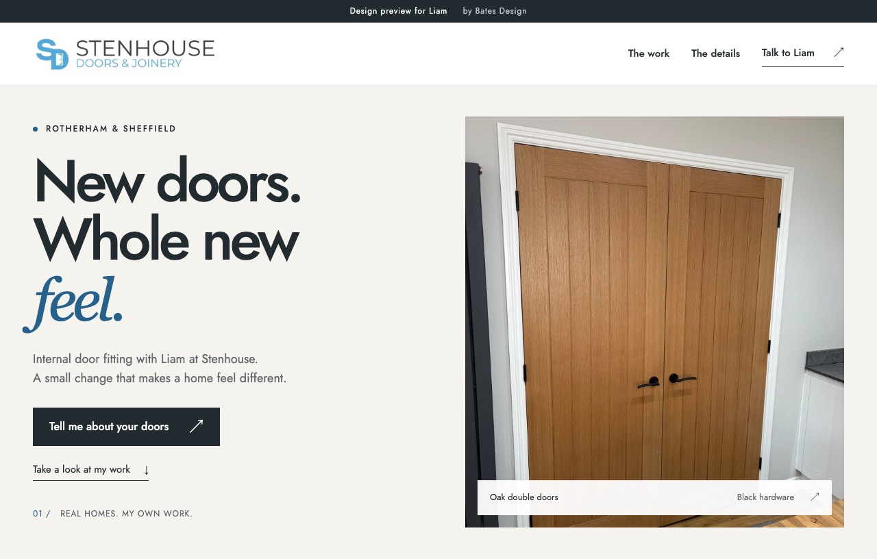 Stenhouse website preview